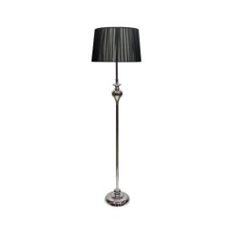 Candeeiro de chão GILLENIA 1xE27/60W/230V preto