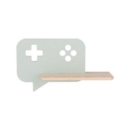 Candeeiro de parede para criança LED com prateleira CONSOLE LED/5W/230V verde