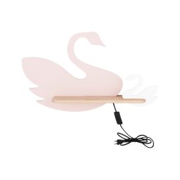 Candeeiro de parede para criança LED com prateleira SWAN LED/5W/230V
