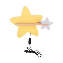 Candeeiro de parede para criança LED com prateleira STAR LED/5W/230V