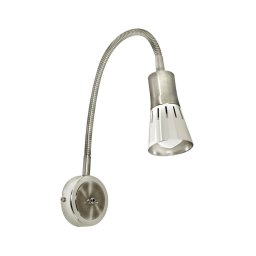 Candeeiro flexível ARENA 1xE14/40W/230V cromo