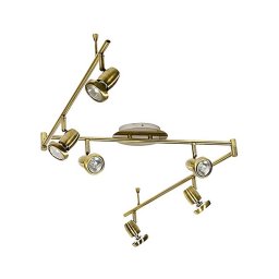 Foco LOTOS 6xGU10/50W/230V dourado