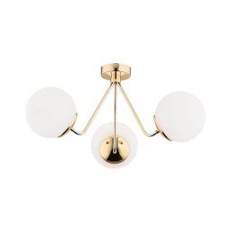 Argon 1481 - Candelabro montado à superfície TOMAR 3xE27/15W/230V latão