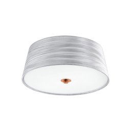 Eglo 32111- Iluminação de teto LED FONSEA 1 2xE27/9W/230V prateado/cobre