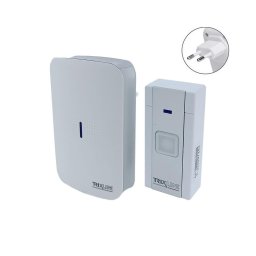 Campainha sem fios BELL 230V para tomada + 1x23A branca