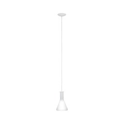 Eglo 62264 - Pendente em cabo PASCOA 1xE27/60W/230V 16,8 cm branco