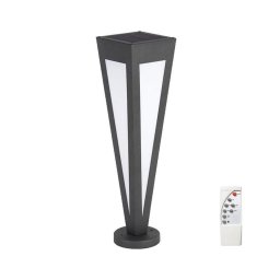 Lâmpada solar LED 2W 3,7V IP65 3000K preta