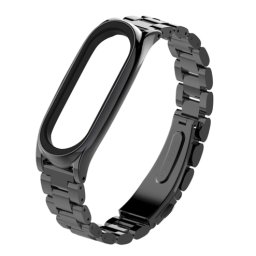 Bracelete Metálica para Xiaomi Mi Band 7 Preta