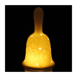 Retlux - Decoração de Natal LED LED/3xLR44/branco quente sino