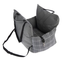 Assento para veículo TIAKI Sleep & Travel para cães 50x42x42cm