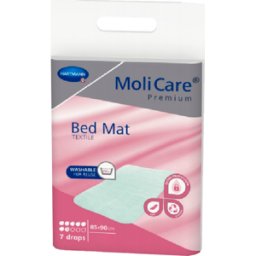MoliCare Premium Bed Mat Textile 7 Gotas 85x90cm 10 unidades