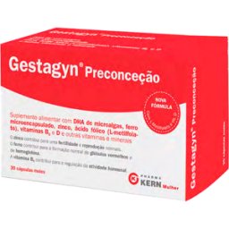 PharmaKern Gestagyn Preconceção 30 cápsulas moles