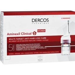 Vichy Dercos Technique Aminexil Clinical 5 Mulher 21 monodoses