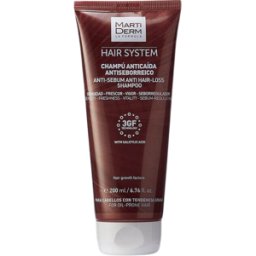Martiderm Hair System 3GF Champô Antiqueda Antisseborreico 200ml