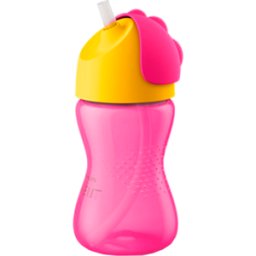Philips Avent Copo com Palhinha Rosa 12m+ 300ml