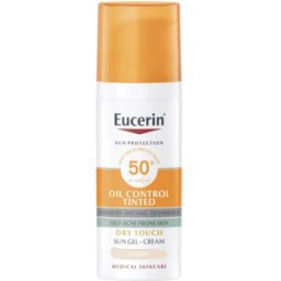 Eucerin Sun Oil Control Tinted Gel-Creme FPS50+ Tom Light 50ml