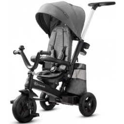 Kinderkraft Easytwist Triciclo Cinzento