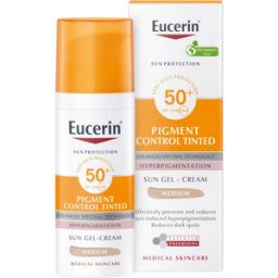 Eucerin Sun Pigment Control Tinted Gel-Creme SPF50+ Tom Médio 50ml