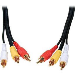 Cabo RCA macho para RCA macho com 2 Metros