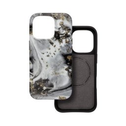 Capa Iphone 16 Pro FORCELL F-PROTECT Mirage Military Drop-Test Case com Magsafe Silver Fog
