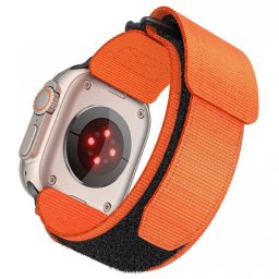 Bracelete Apple Watch 42mm/44mm/45mm/49mm FORCELL FA05 Nylon Laranja