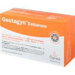 PharmaKern Gestagyn Gravidez 30 cápsulas moles