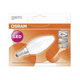Lâmpada LED RETROFIT B40 E14/4W/230V 2700K - Osram