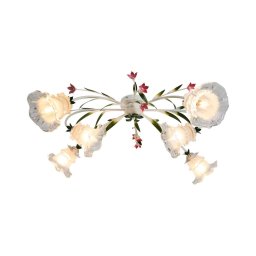 Brilagi - Candeeiro integrado FLORA 6xE14/60W/230V