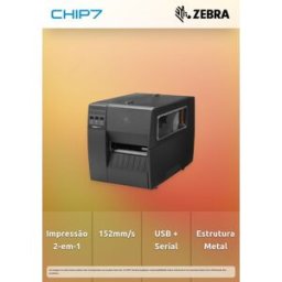 Impressora de etiquetas industriais Zebra ZT111 ZT11143-T0E000FZ