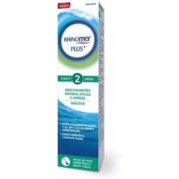 Rhinomer Plus+ 2 Descongestão e Limpeza Spray Adultos 125ml