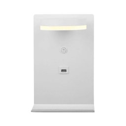 Luz de parede LED com um carregador COMPACT LED/4W/230V