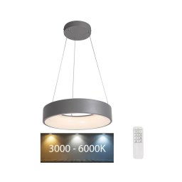 Rabalux - Lustre LED dimmable 24W 230V redondo 3000-6000K com controlo remoto