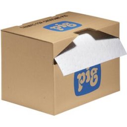 PIG Rolo absorvente Oil-Only RIP-&-FIT®, versão Heavy-Weight, em caixa dispensadora, comprimento 18 m, largura 380 mm