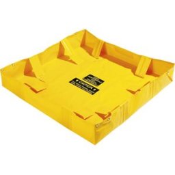 PIG Cuba de emergência dobrável Collapse-A-Tainer® Lite, material vinil, volume coletável 299 l