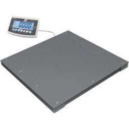 KERN Balança de solo, calibrável, dispositivo de cálculo XXL, âmbito de pesagem até 1500 kg, legibilidade 500 g, prato da balança 1000 x 1000 mm