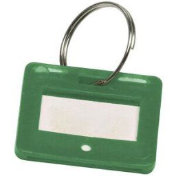 kaiserkraft Porta-chaves, UE de 10 unid., verde, a partir 10 UE
