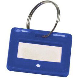 kaiserkraft Porta-chaves, UE de 10 unid., azul, a partir 10 UE