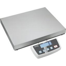 KERN Balança de plataforma, balança de dois âmbitos, âmbito de pesagem até 300 kg, legibilidade 50/100 g, prato da balança 522 x 403 mm