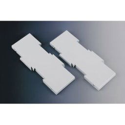 kaiserkraft Conjunto de ampliação, para aumentar a placa de suporte para 347 x 260 mm, cinzento claro
