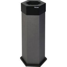 kaiserkraft Coletor de materiais recicláveis Sixco smart, capacidade 1 x 45 l, ferro-mica