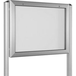 kaiserkraft Suporte para encastrar em betão, conjunto de 2 unid. cada, CxLxP 2600 x 100 x 50 mm