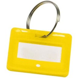 kaiserkraft Porta-chaves, UE de 10 unid., amarelo, a partir 10 UE