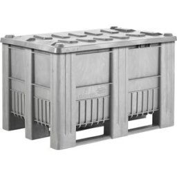 kaiserkraft Tampa, para palote de 470 l, cinzento claro, a partir de 10 unid.