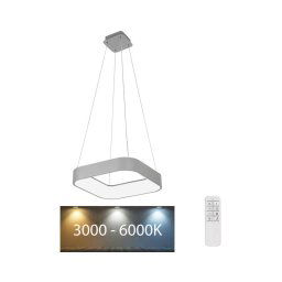 Rabalux - Lustre LED dimmable 28W 230V 3000-6000K quadrado com DO