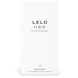 Preservativos Lelo Hex Original 12 Unidades