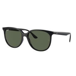 Ray-ban Óculos de sol unisexo RB4378 601/71 54-16 Black Green