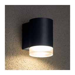 Brilagi - Iluminação de parede exterior MATERA 1xGU10/30W/230V antracite IP54