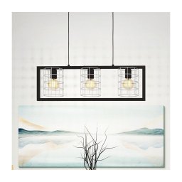 Eglo 43663 - Candelabro suspenso JUBILY 3xE27/40W/230V