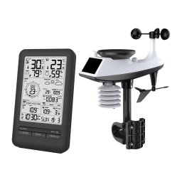 Solight TE92WiFi - Estação meteorológica profissional com ecrã LCD 2xAA Wi-Fi Tuya