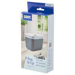 Savic Hop In Marble - Sacos para caixa de areia Bag it Up, Hop In, 1 x 6 peças